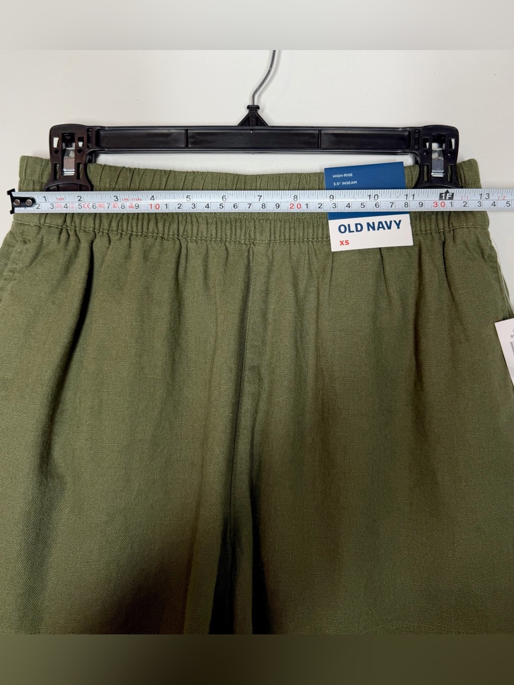 Old Navy High-Waisted Linen
Blend Pull-On Shorts Olive
Green XSmall - Picture 7 of 9